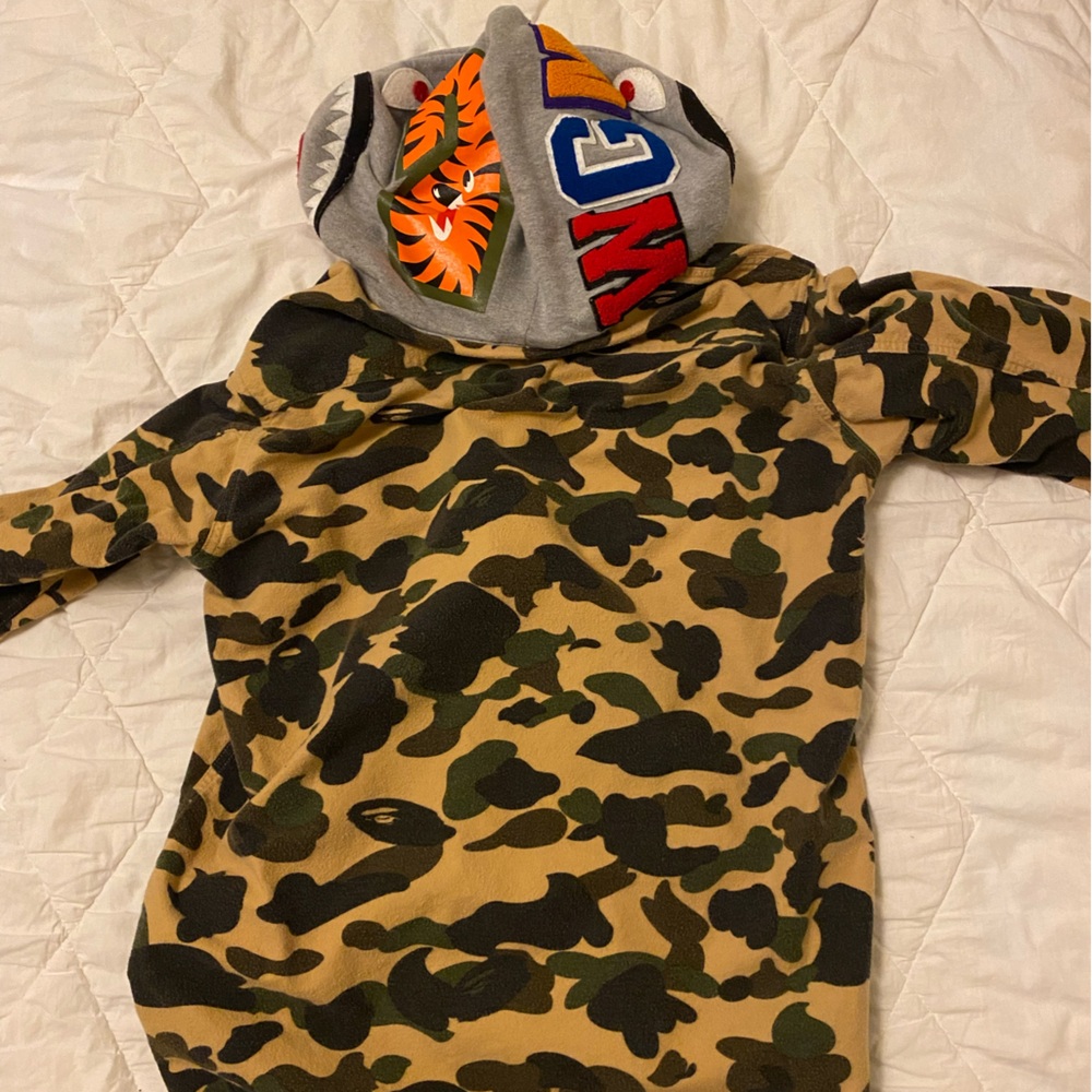 Bape Shark Button Up Jacket